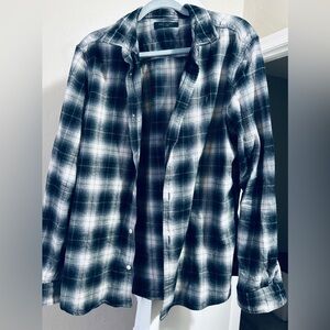 AllSaints X-Large selwyn ls shirt ms010x